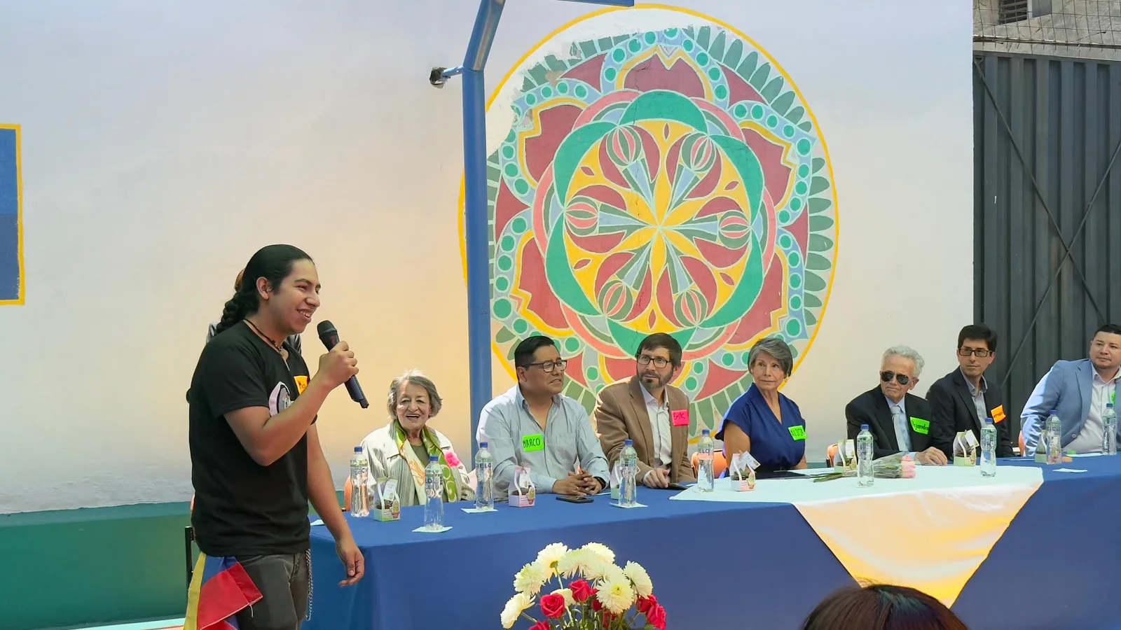 Palabras de bienvenida de Michael López